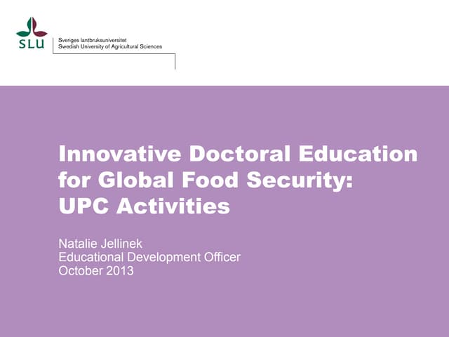 20131016 presentation upc