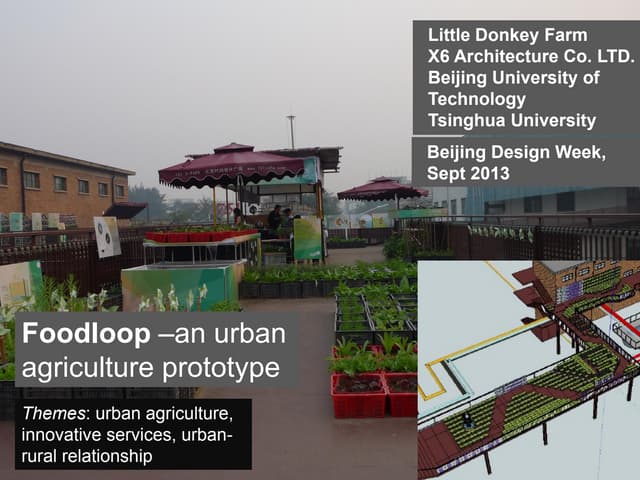 Food Loop. An urban agriculture prototype 