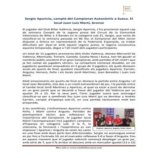 2013 10 sub 21 sueca resultats