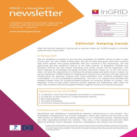 2013/11 InGRID newsletter
