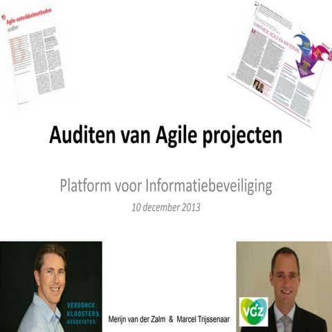 20131203 pv ib_zalmtrijssenaar_auditenvanagilesoftwareontwikkeling