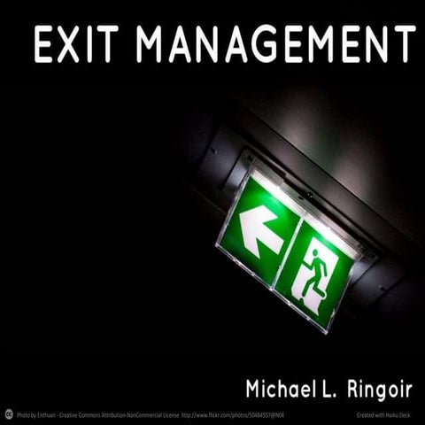 Exit Management - Human Resources - Dutch