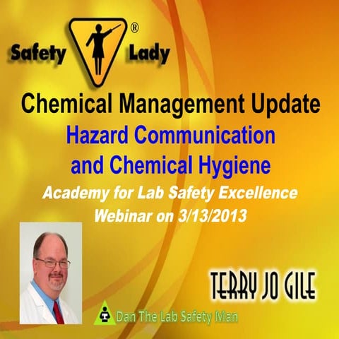 2013 academy   chemical managemenet - march 13