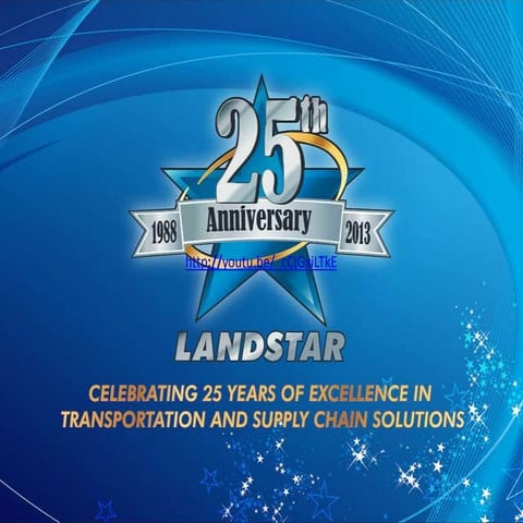 2013 Landstar agent presentation 2013