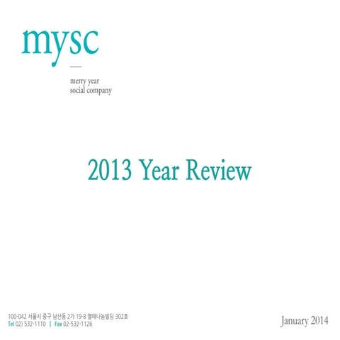 MYSC Annual Review