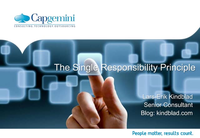 violation of single responsibility principle