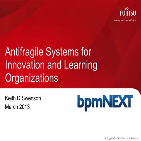 BPMNext 2013 Swenson