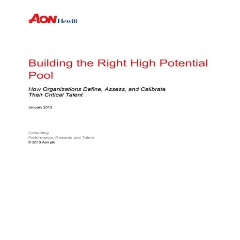 2013 building the_right_high_potential_pool_white_paper