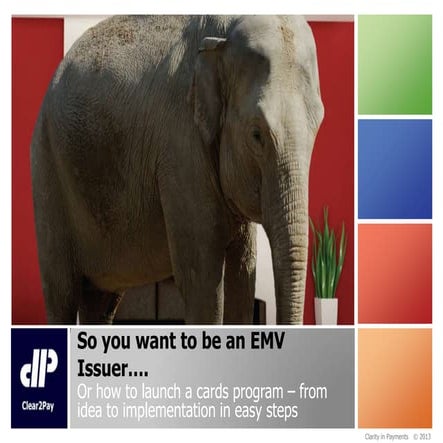 So you want to be an EMV Issuer...