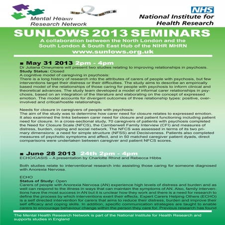 2013 Up Coming SUNLOWS