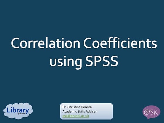 Study of Correlation Theory with Different Views and Methodsamong ...