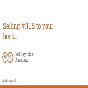 Selling Marketing Ideas to your company & bosses