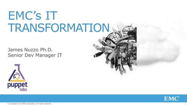 IT Transformation and Puppet 