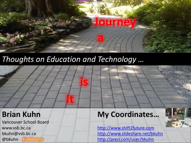 Philosophy and Strategy for Technology - 2013 Feb 8 VSB ICT Advisory Committe...