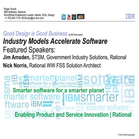 2013 good design is good business industry frameworks