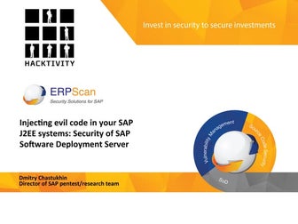 SAP SDM Hacking