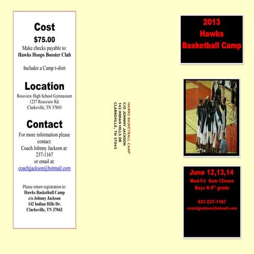 2013 hawks camp flyer