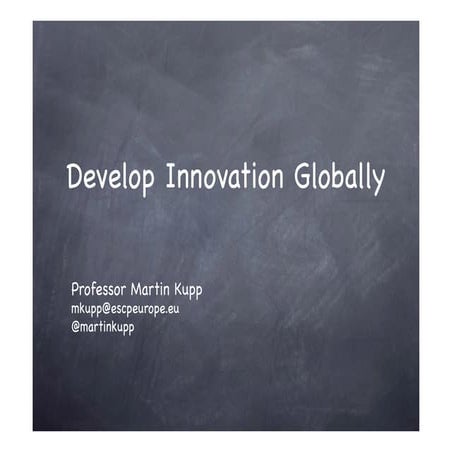 How to Develop a Culture of Innovation | PPTX