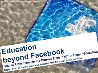 Education beyond Facebook