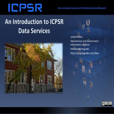 ICPSR presentation for Research Advisory