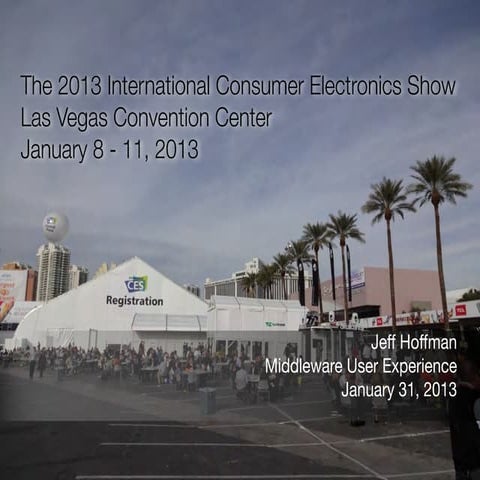 My 2013 International CES Summary