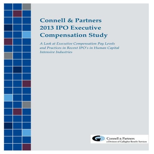 2013 ipo executive compensation study 1 21 13 final