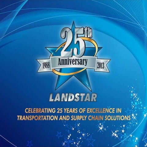 2013 Landstar presentation