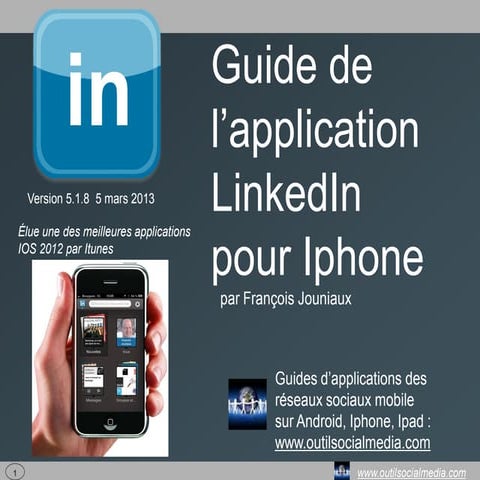 Guide LINKEDIN pour mobile iphone 