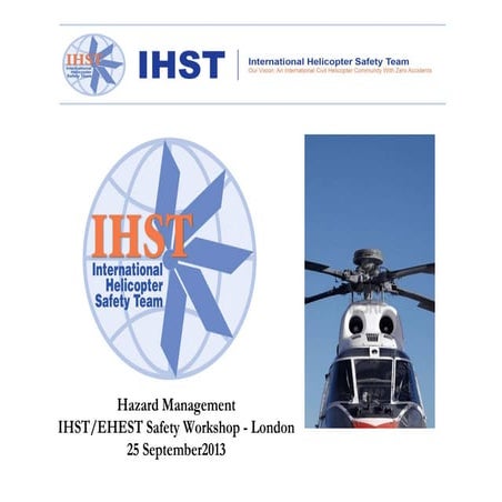 IHST - Helicopter Hazard Management