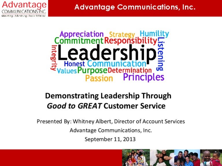 excellent customer service skills