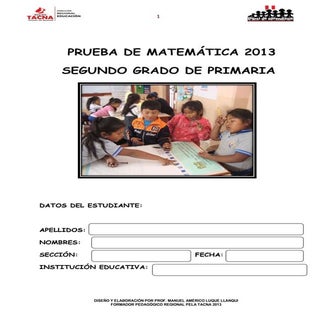 PRUEBA TIPO ECE MATEMÁTICA SEGUNDO ...