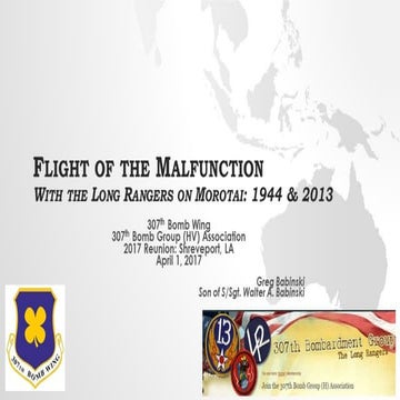 Flight of the Malfunction: My 2013 Trip to Morotai & WWII 13th AAF Sites