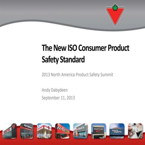 New ISO Consumer Product Safety Standard