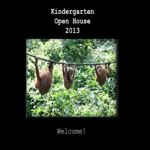 2013 open house for the swinging monkeys