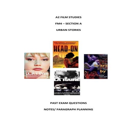 2013 past exam questions section a urban stories paragraph planning templates