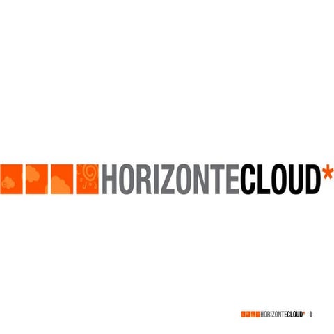 2013 presentacion servicios Horizonte Cloud