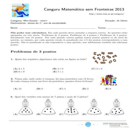2013 prova mini-escolar-nivel-i_2013(a cores)