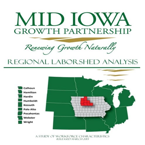 2013 Mid Iowa Growth Partnership Regional Laborshed
