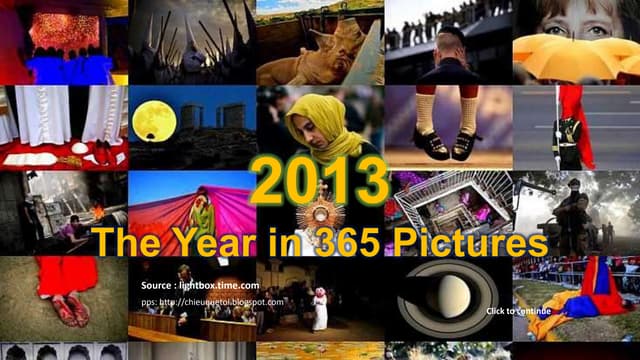 2013_The Year in 365 Pictures