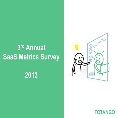 2013 Totango Annual SaaS Metrics Survey