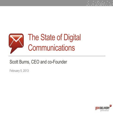 The State of Digital Communications