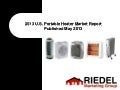 US Portable Heater Market Snapshot 2013