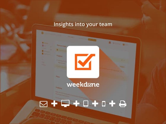 2013 Weekdone Slush startup competition winning pitch