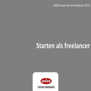 Tips bij het starten als freelancer