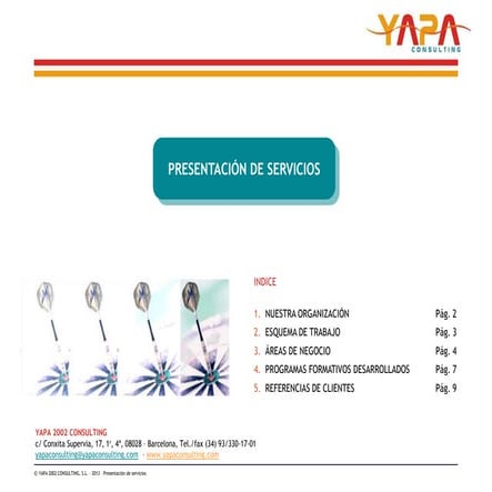 2013 yapa consulting   presentacion de servicios