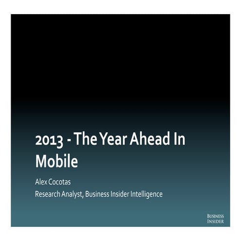 2013 year in mobile