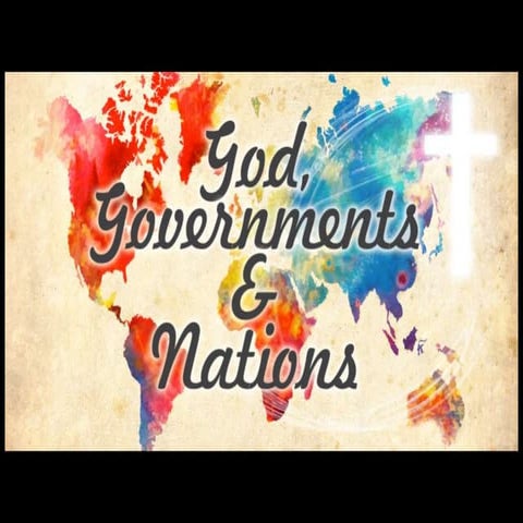 God, Governments And Nations - Ps Ashish Raichur