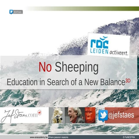 De keynote speech van Jef Staes