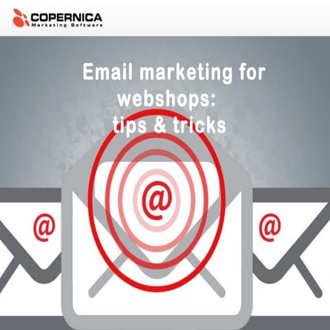 Email marketing: tips and tricks for webshops