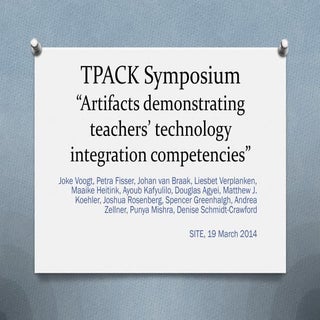 2014-03-19 SITE TPACK Symposium